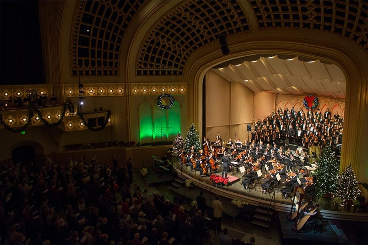 CU Holiday Concert in Macky Auditorium